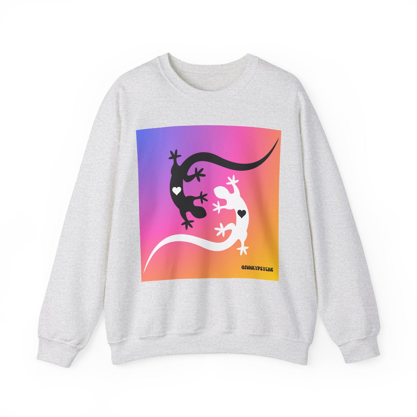 Positive Lizard Yin/Yang Unisex Sweatshirt