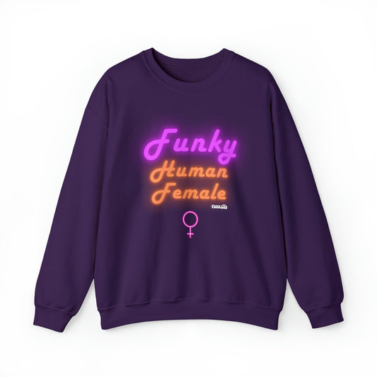 Funky Human Female Sweatshirt