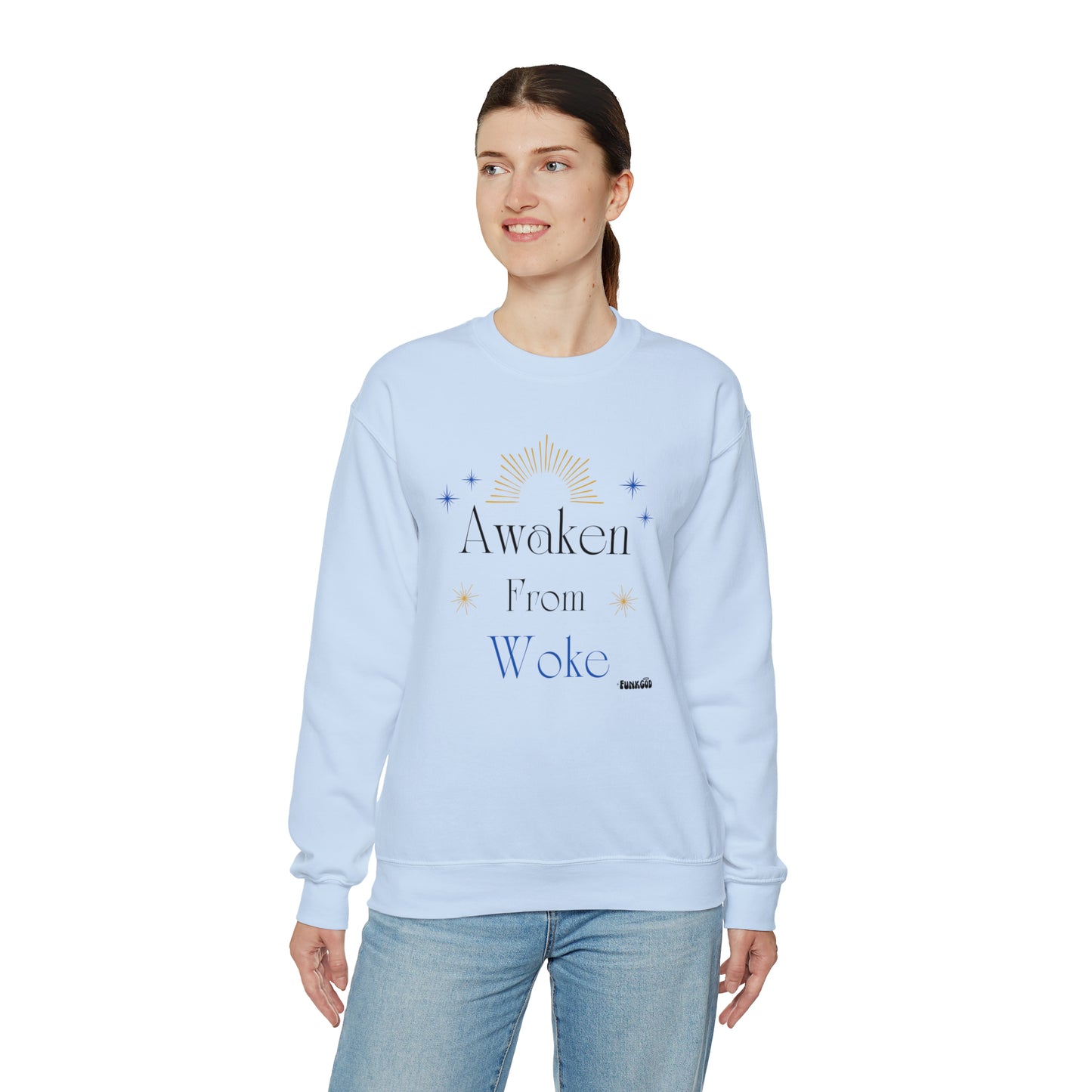 Awaken From Woke Unisex Casual Sweatshirt