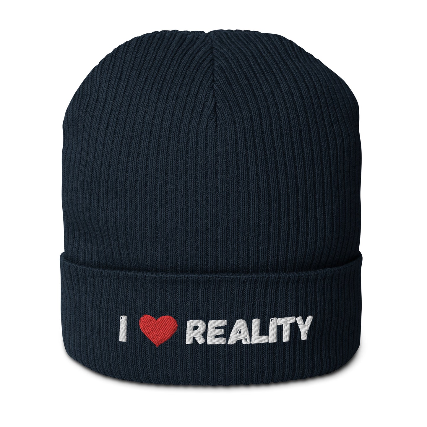 I Love Reality Knit Beanie