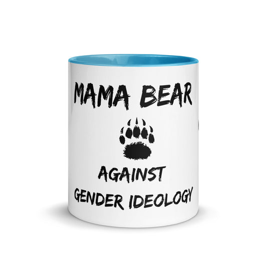 Mama Bear Against Gender Ideology Colorful Mug