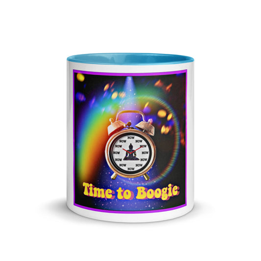 Funky Soul Colorful Mug "Time to Boogie" Buddhist Good Vibes